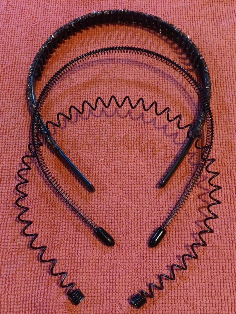 (8) Headbands In Metal And Plastic